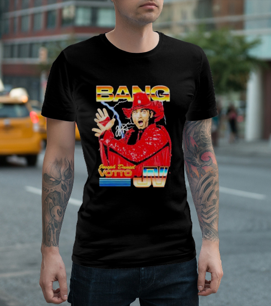 BANG Joey Daniel Votto JV Wrestler Signature T-Shirt