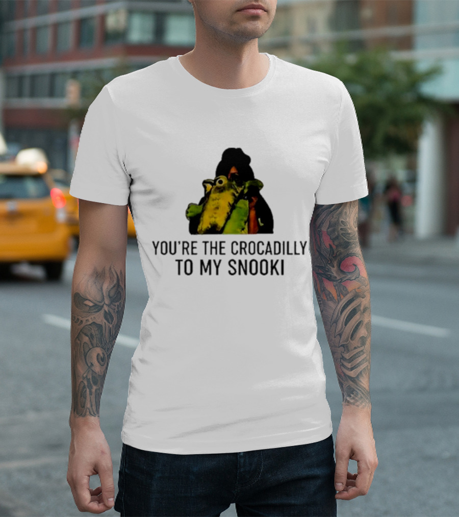 You're the Crocadilly to My Snooki Funny Animal Pun T-Shirt
