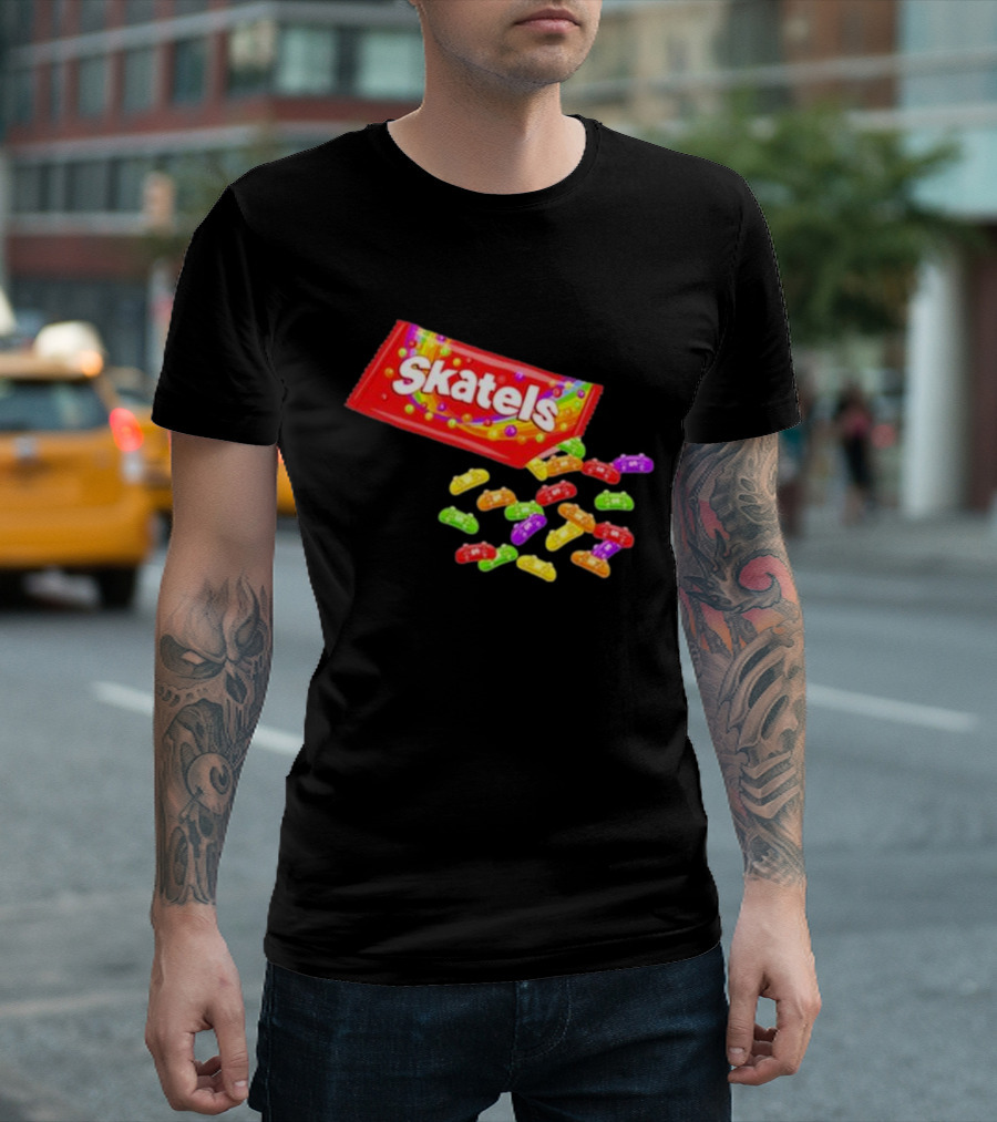 No Chaos Skatels Colorful Candy T-Shirt
