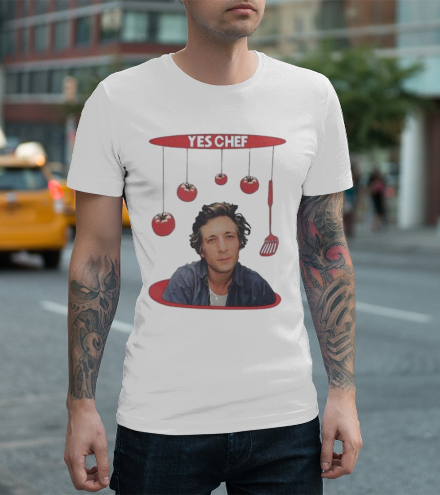Yes Chef Tomato Mobile with Celebrity Chef T-Shirt
