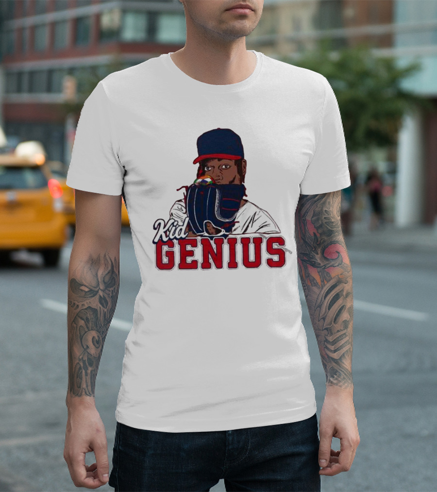 Kid Genius Triston McKenzie Baseball Pitcher T-Shirt