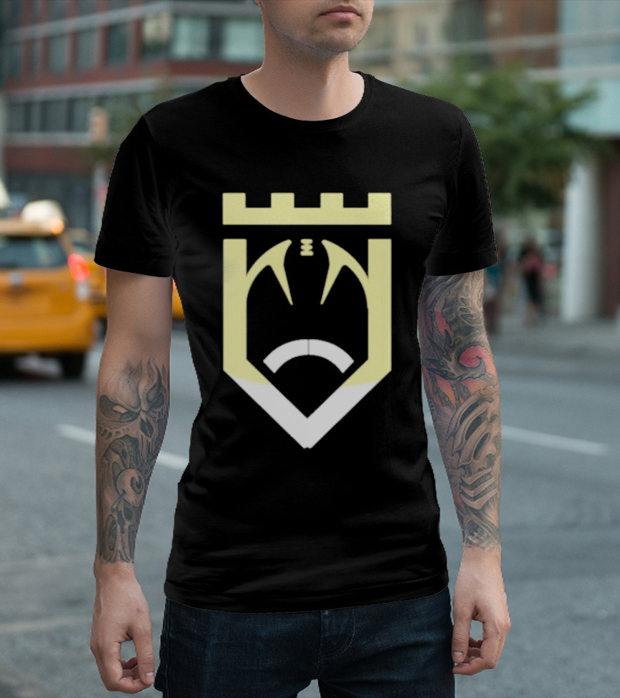 Cfo Sports Football Castle Emblem T-Shirt