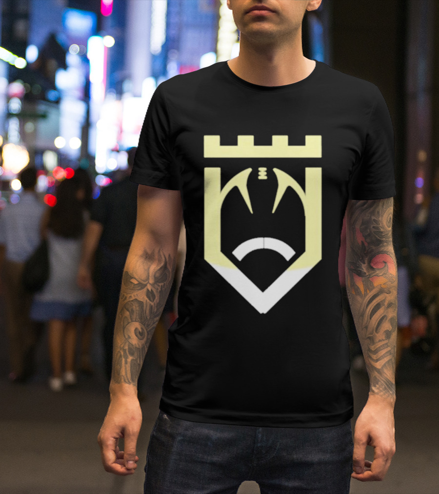 Cfo Sports Football Castle Emblem T-Shirt