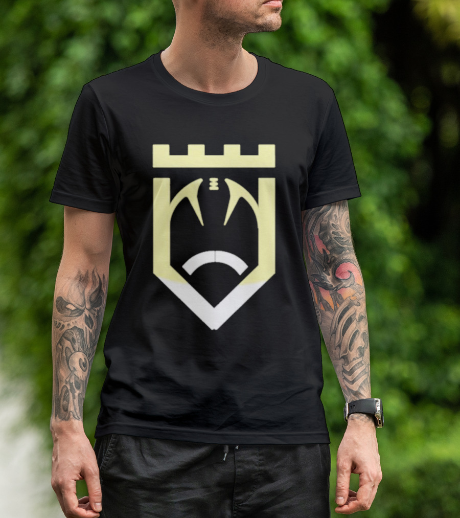 Cfo Sports Football Castle Emblem T-Shirt