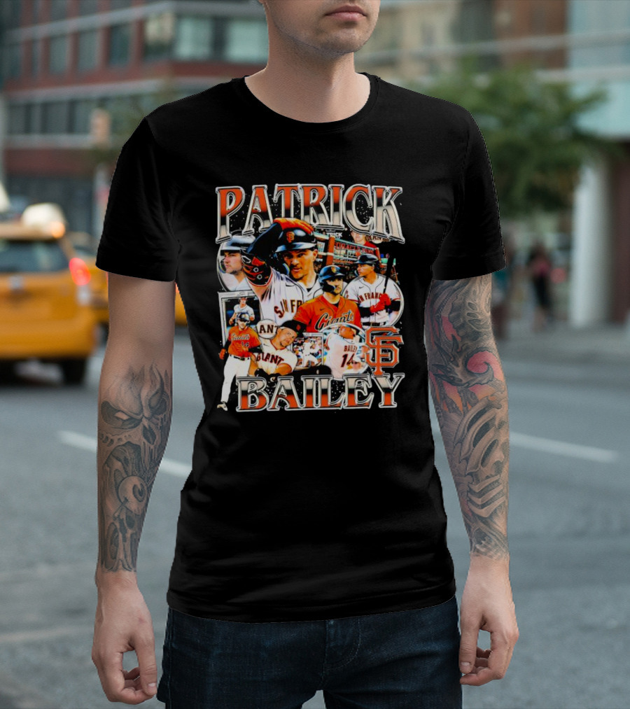 Patrick Bailey San Francisco Giants Baseball Legend T-Shirt