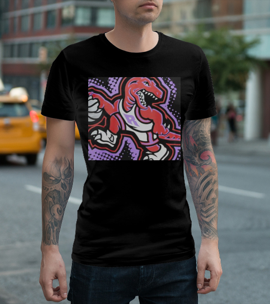 Big Face 7.0 SS Toronto Raptors Dinosaur T-Shirt