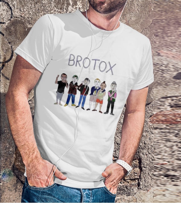 BROTOX Group Of Six Characters T-Shirt