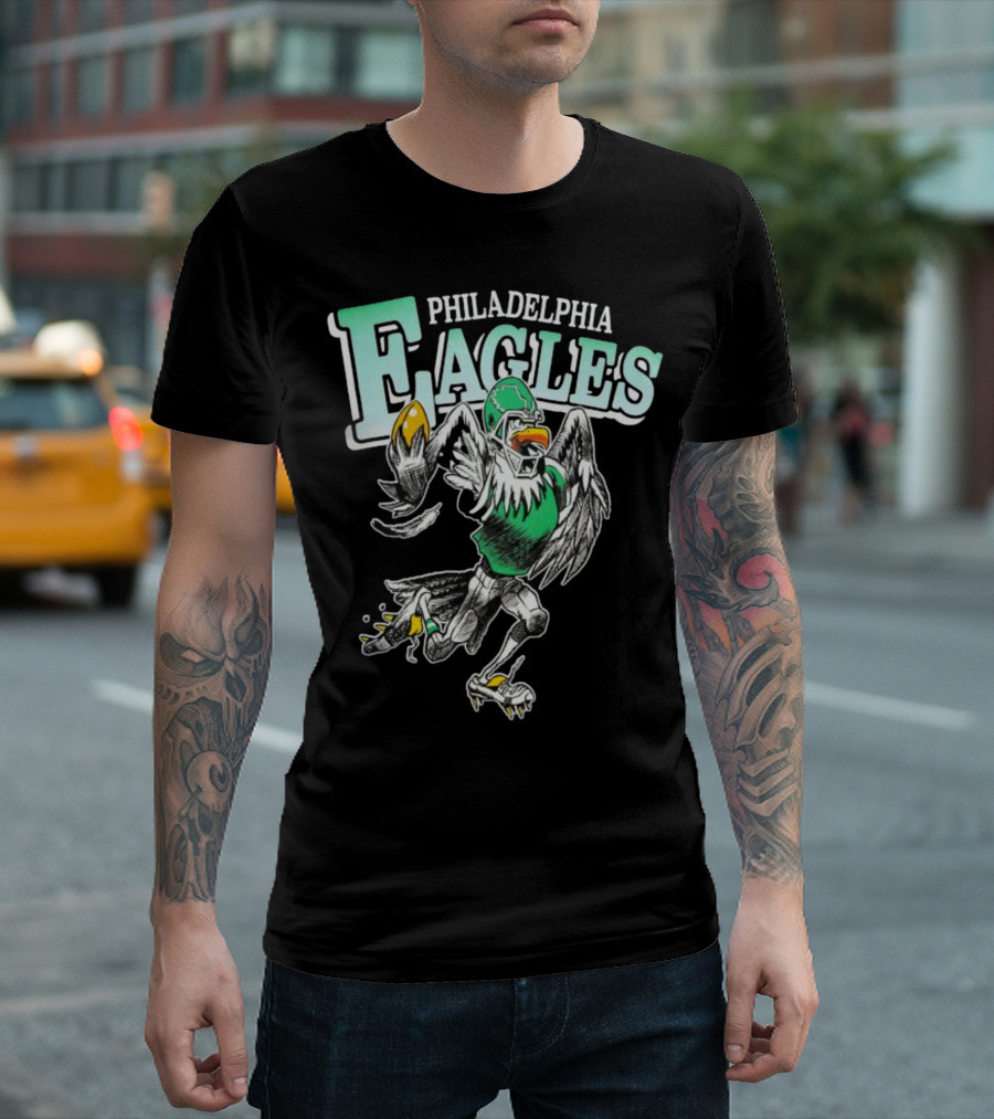 Philadelphia Eagles Vintage Mascot T-Shirt