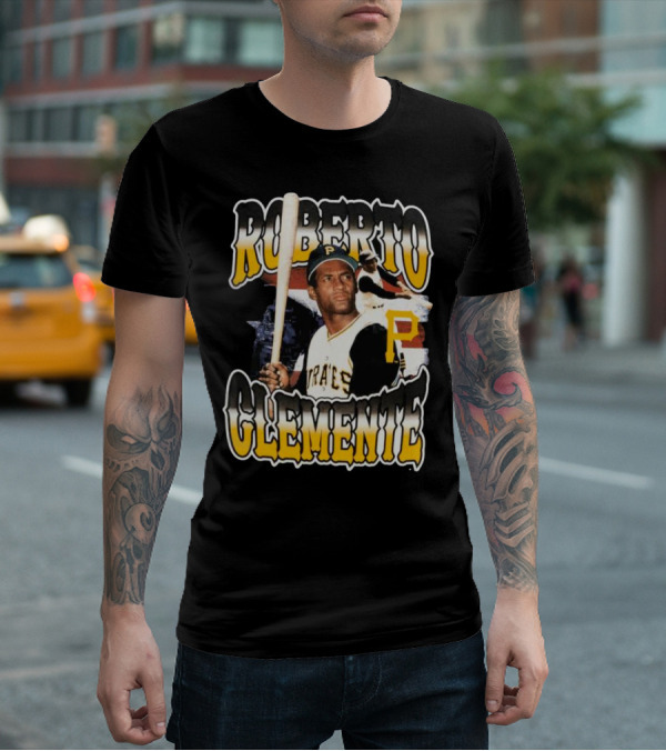 Roberto Clemente Heritage Pittsburgh Pirates Legend T-Shirt