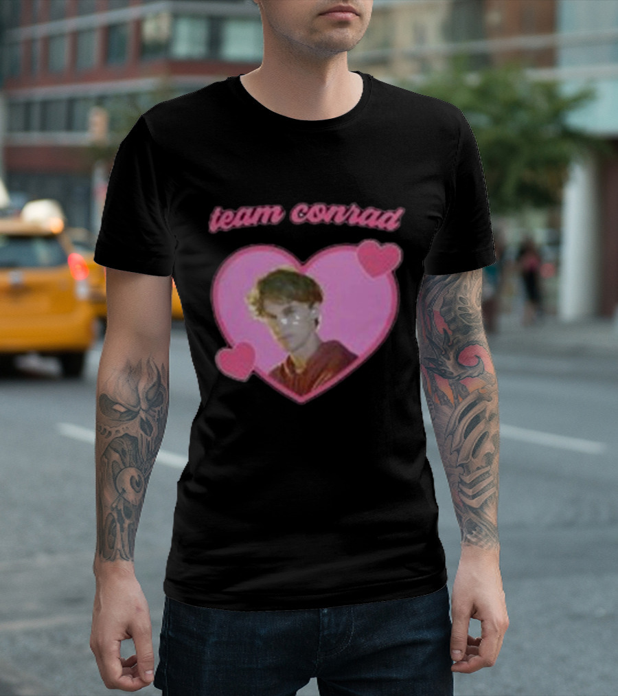 Team Conrad Heart Design lembrar T-Shirt