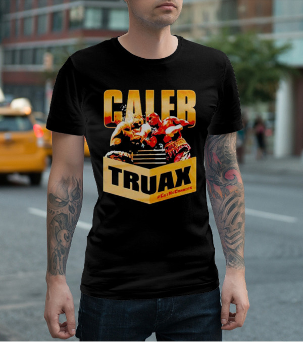 Caleb Truax Boxing Knockout #CutNoCorners T-Shirt