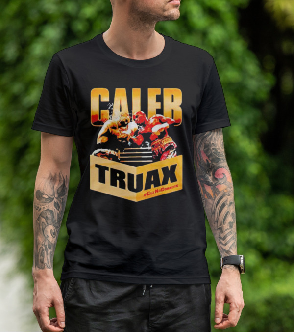 Caleb Truax Boxing Knockout #CutNoCorners T-Shirt