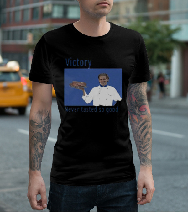 Victory Never Tasted So Good Chargers Justin Herbert Brisket T-Shirt