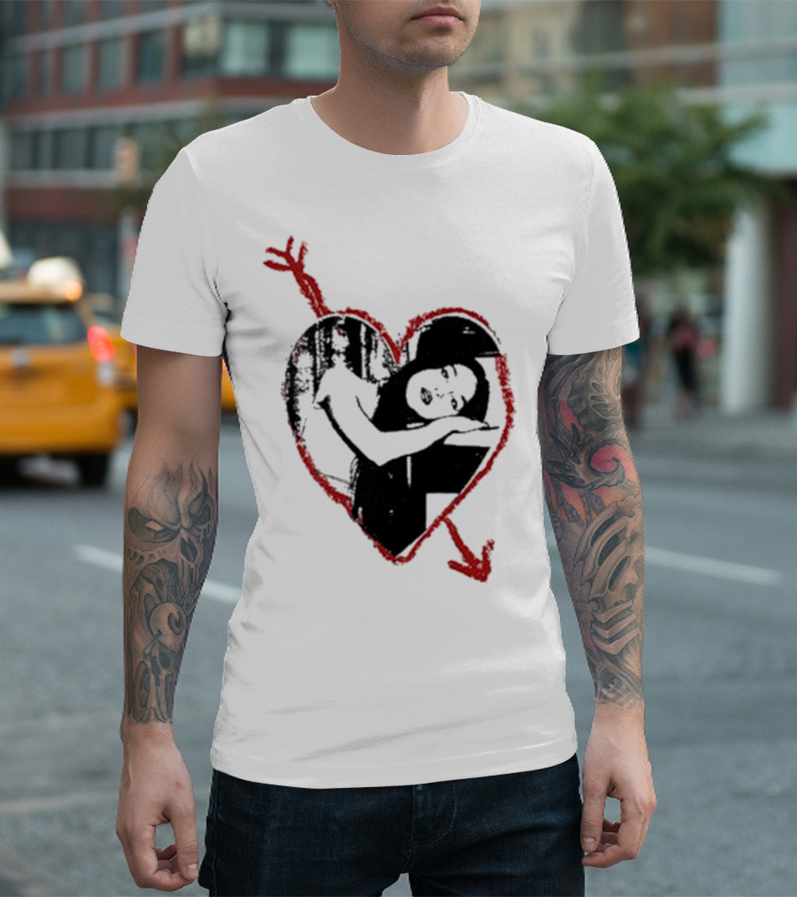 Olivia Rodrigo Bad Idea Right Heart Arrow T-Shirt