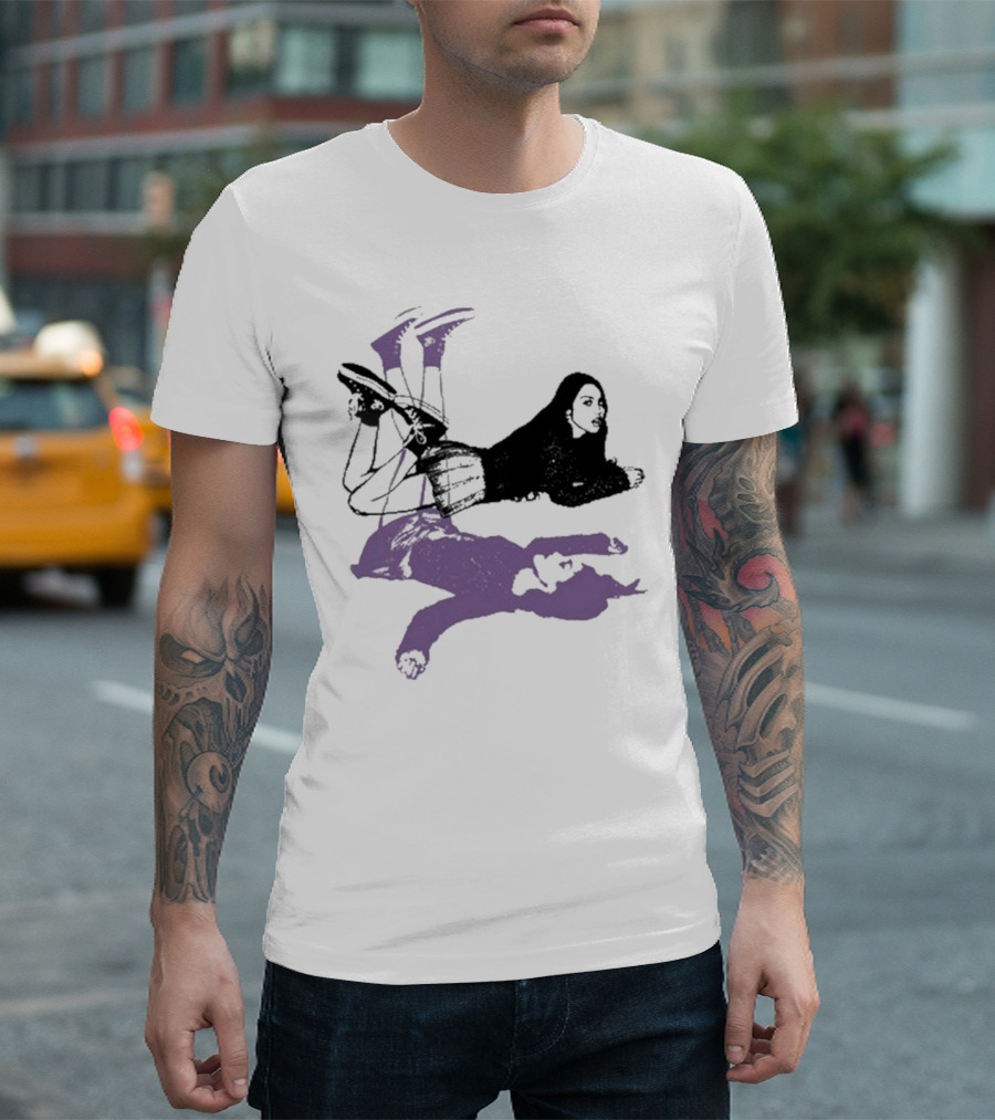 Guts Olivia Rodrigo Reflective Dual Image T-Shirt