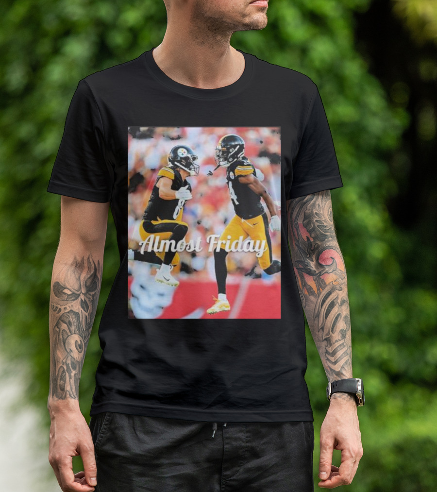 Almost Friday Pickett To Pickens Steelers Jump T-Shirt