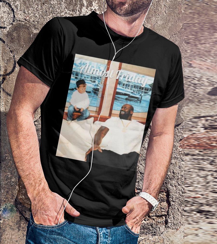 Almost Friday Shaq And Hasbulla Boat Scene T-Shirt