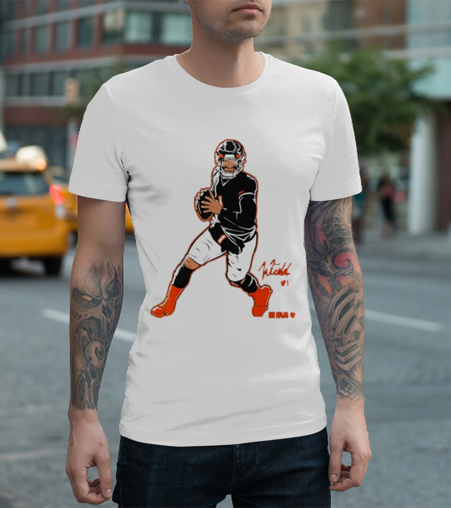 Fields #1 NFLPA Signature Pose T-Shirt