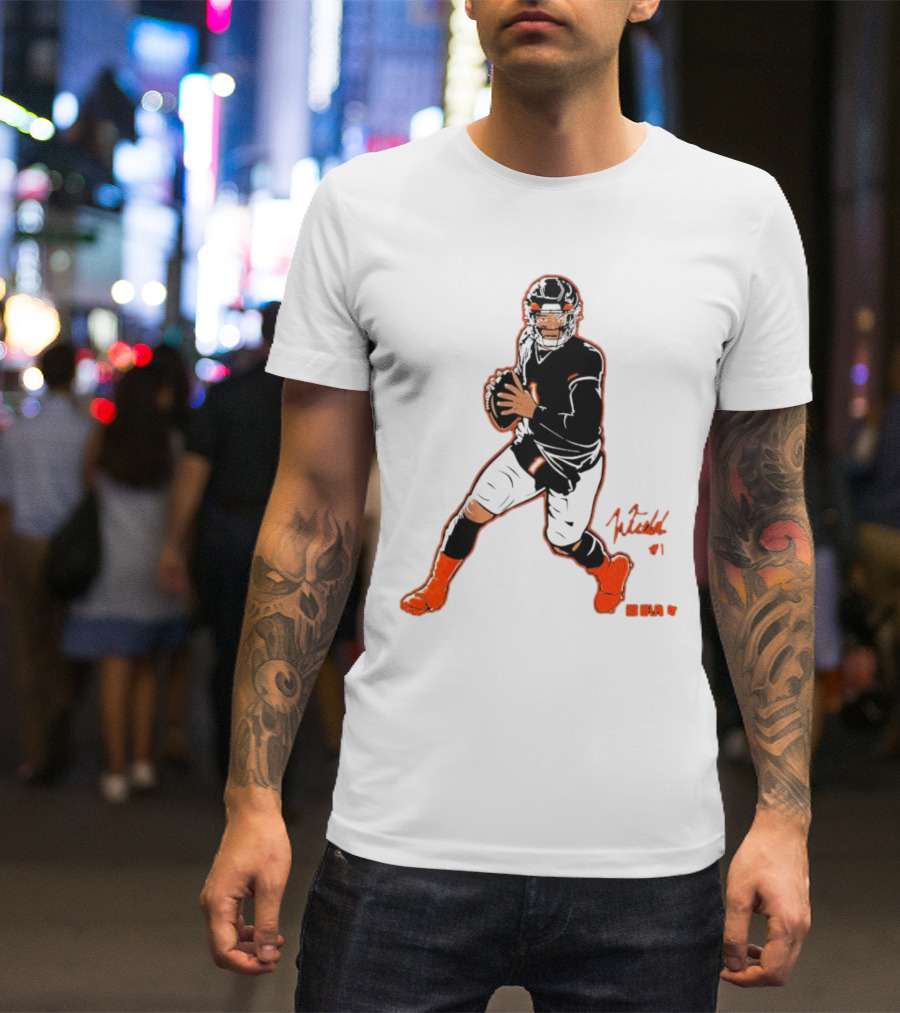 Fields #1 NFLPA Signature Pose T-Shirt