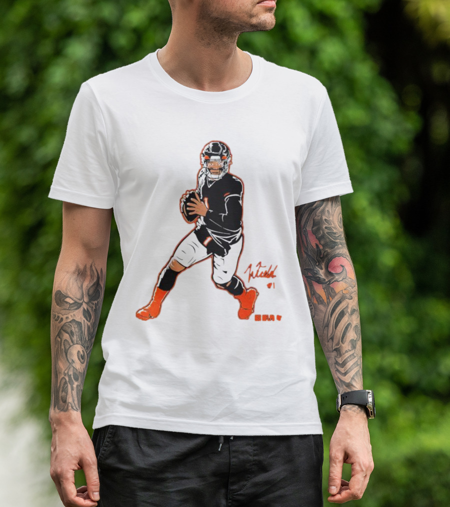 Fields #1 NFLPA Signature Pose T-Shirt
