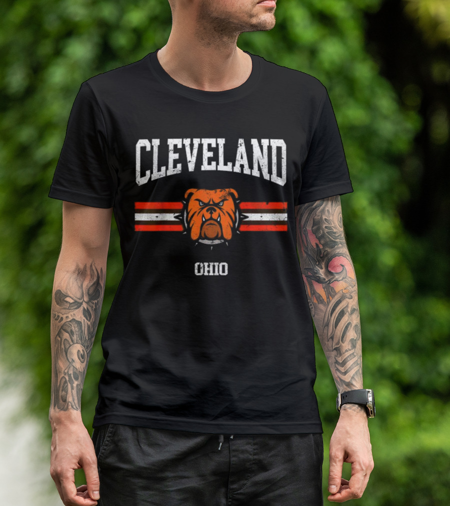 Cleveland Ohio Bulldog T-Shirt