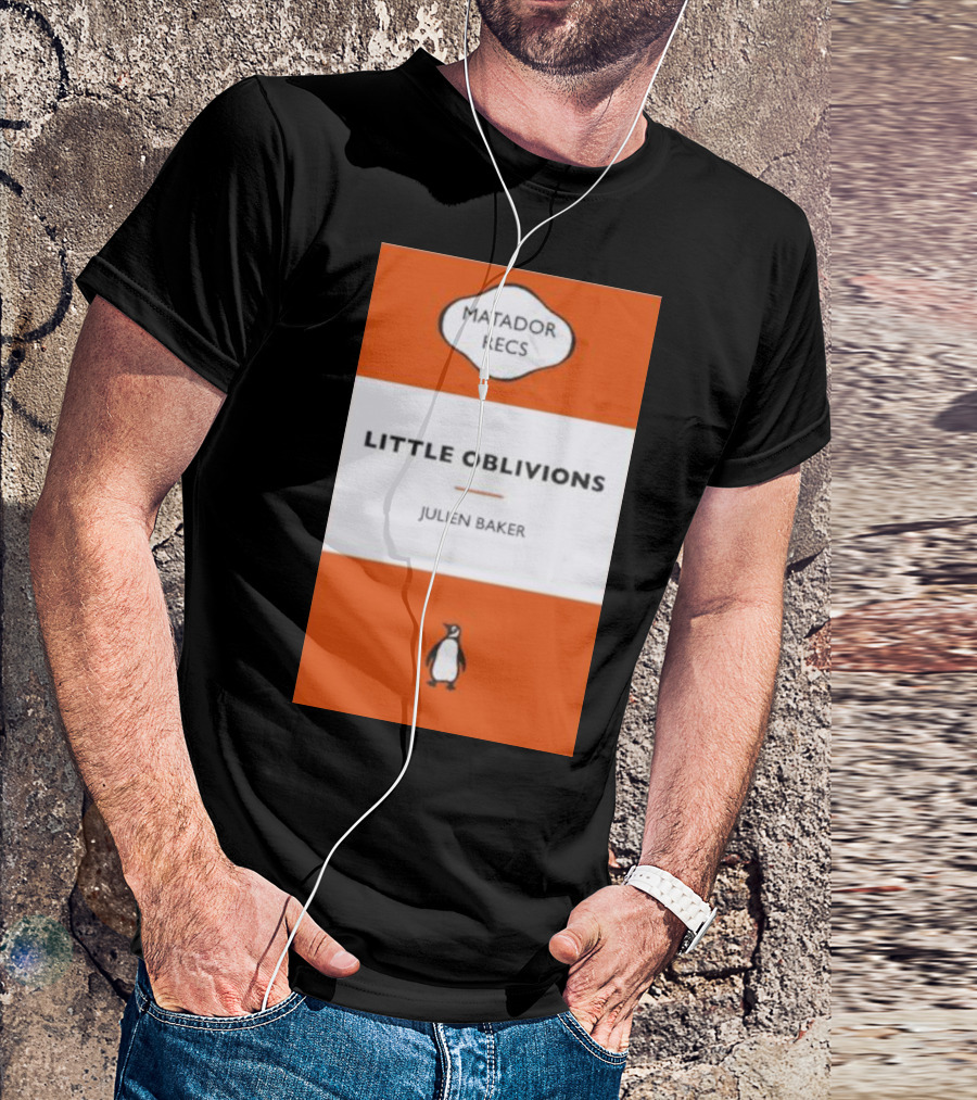 Matador Recs Little Oblivions Julien Baker Penguin Book Cover T-Shirt