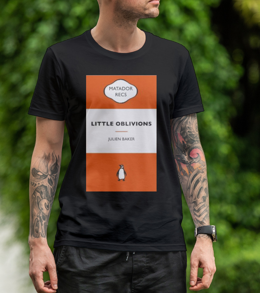 Matador Recs Little Oblivions Julien Baker Penguin Book Cover T-Shirt