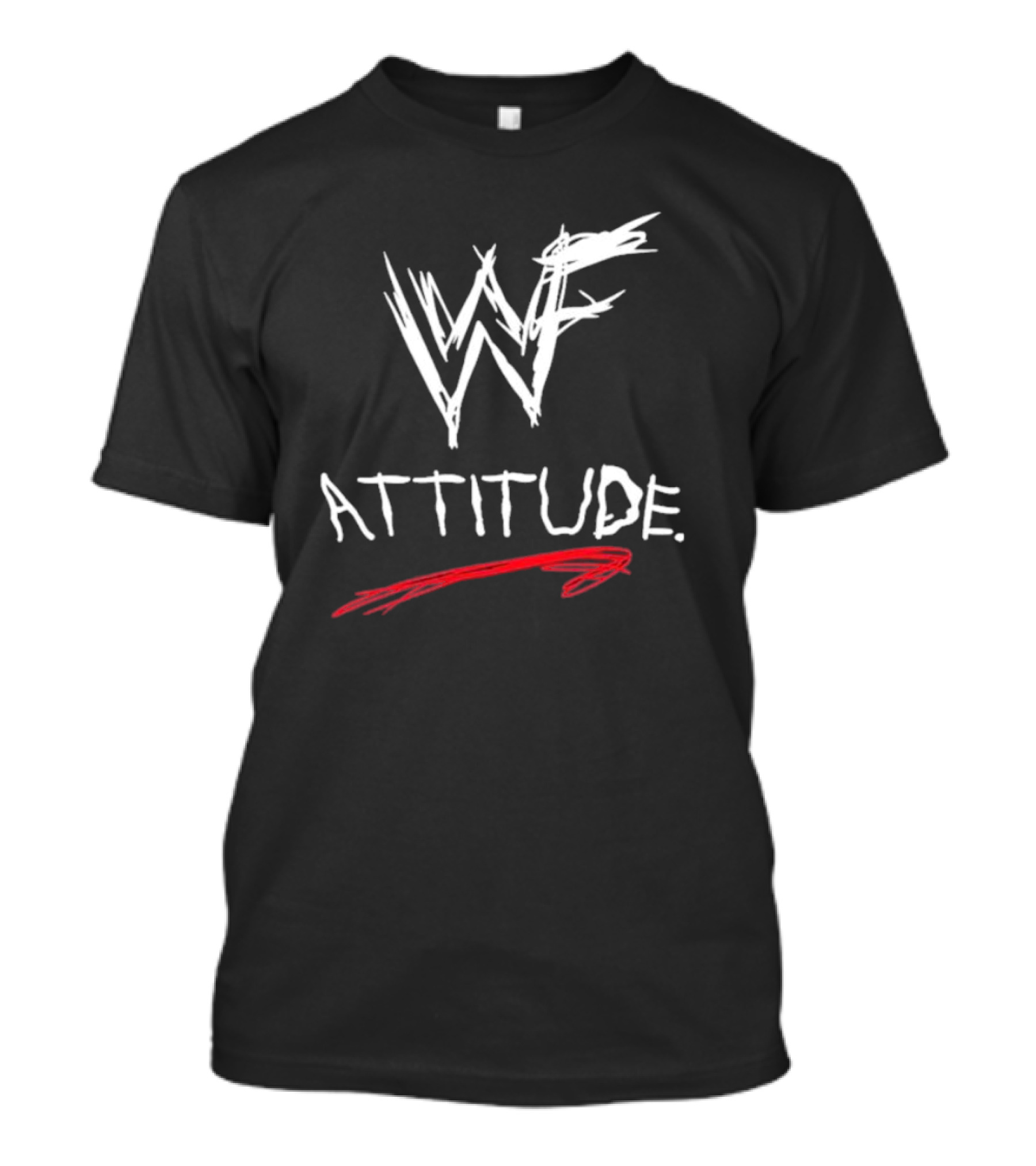 Wwf Attitude Era Dillon Danis Inspired Text T-Shirt