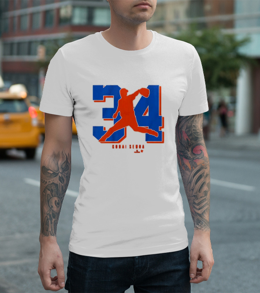 Kodai Senga 34 New York Mets Pitcher T-Shirt
