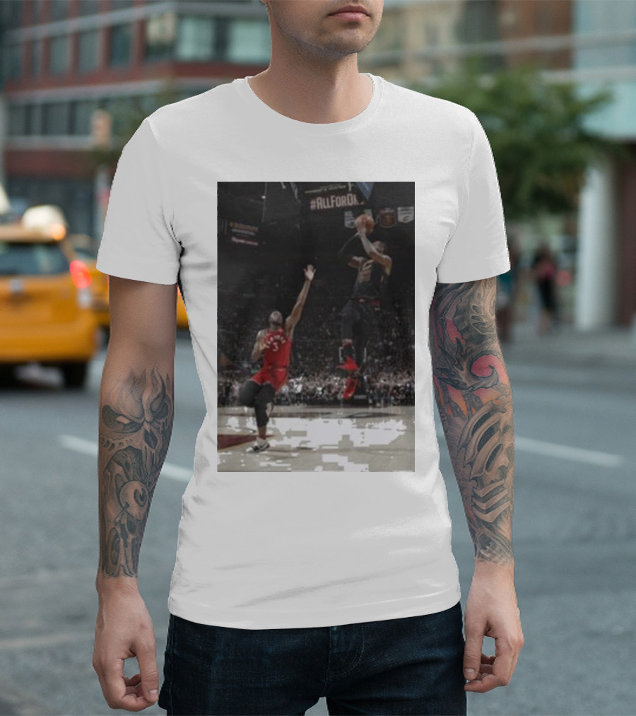 LeBron's Game Winner Over Toronto - All For One Basketball Moment T-Shirt