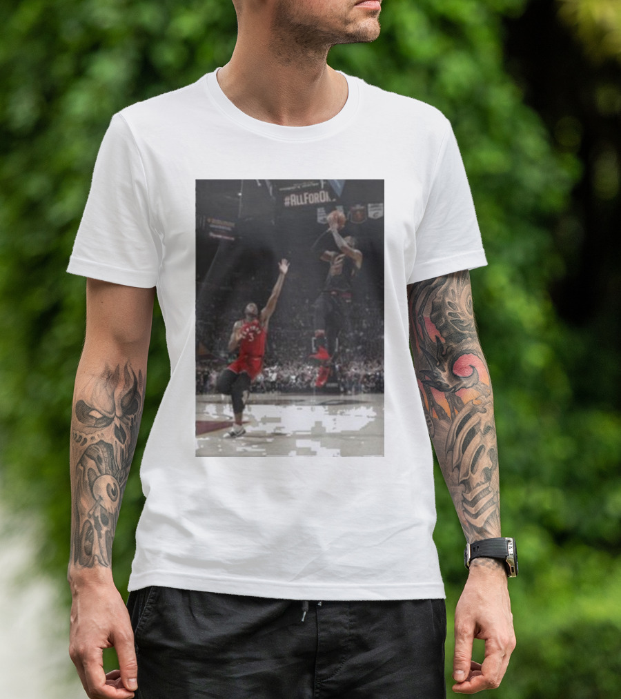 LeBron's Game Winner Over Toronto - All For One Basketball Moment T-Shirt