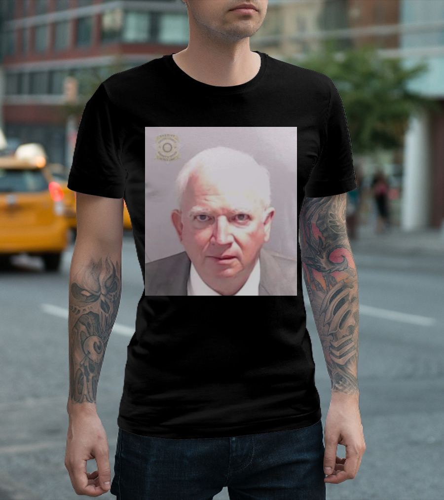Scott Macfarlane John Eastman Shot Fulton County Sheriff's Office Badge T-Shirt