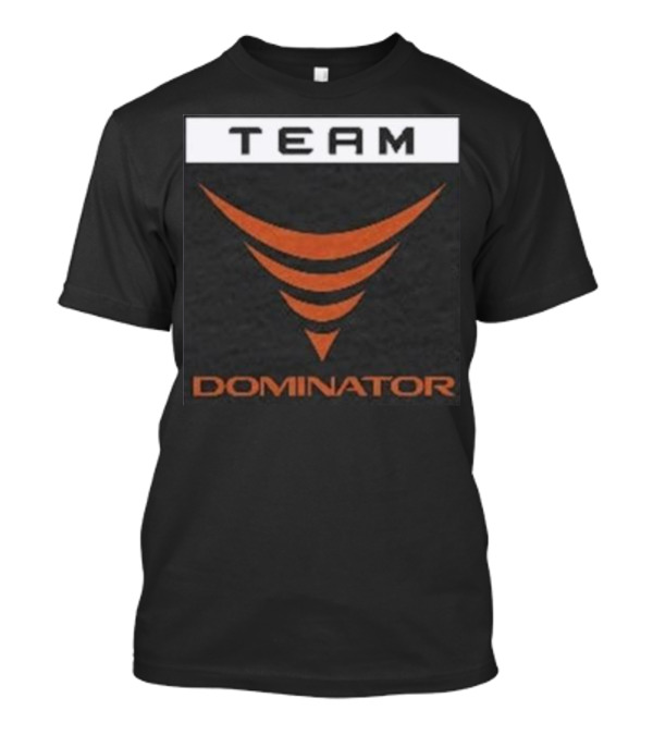 TEAM Dominator Minimal Logo Athletic T-Shirt