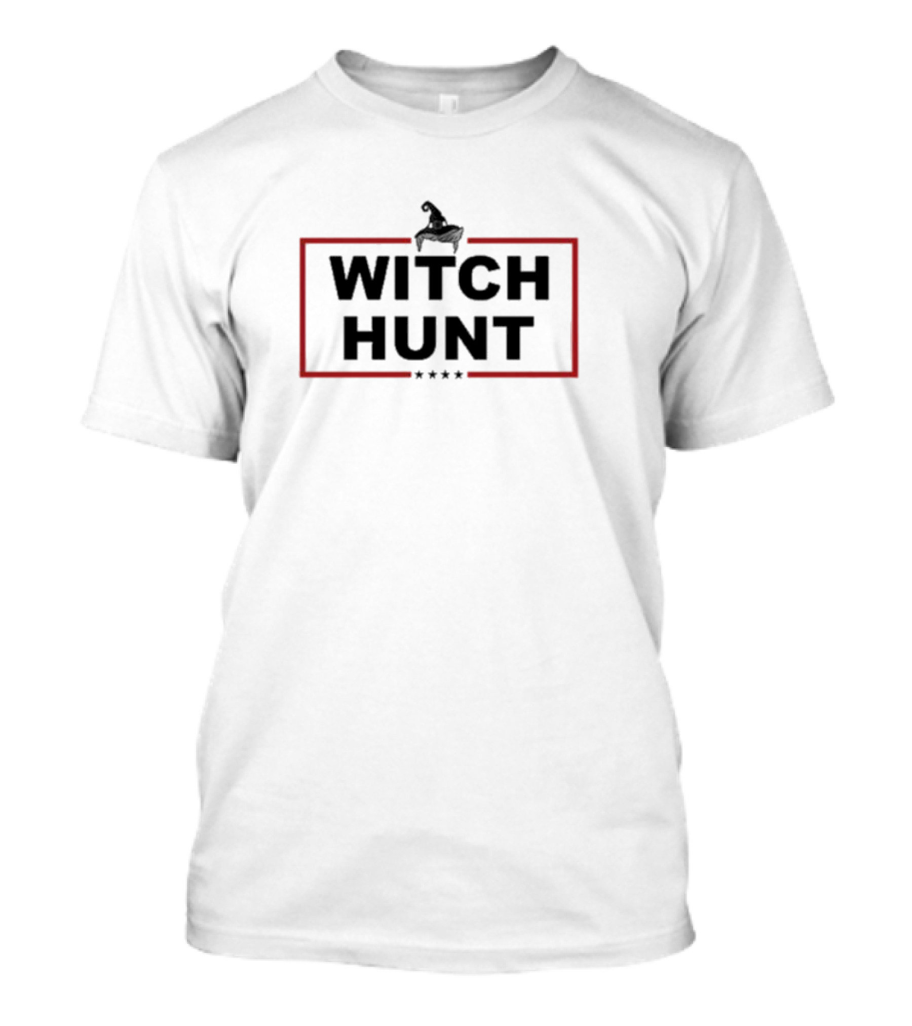 Witch Hunt Donald Trump Parody With Witch Hat T-Shirt