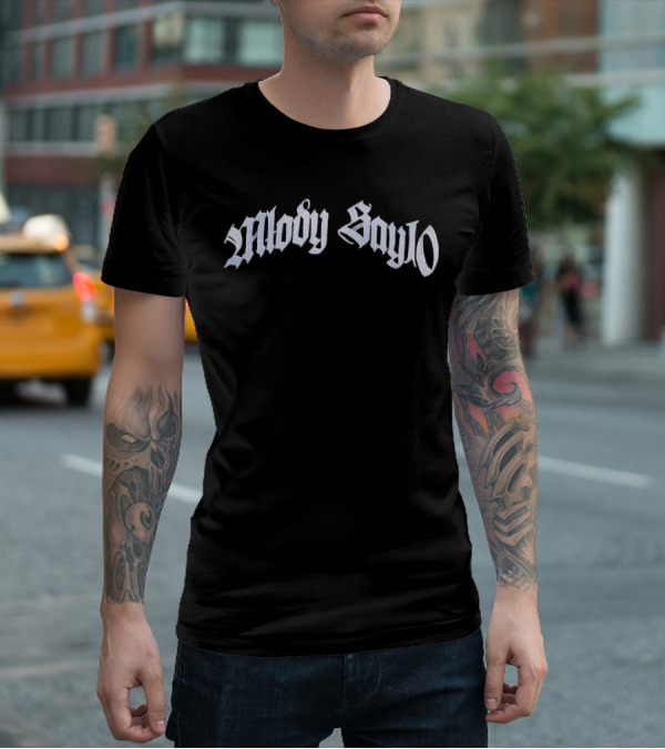 Chivas Merch Młody Say10 Gothic Text T-Shirt
