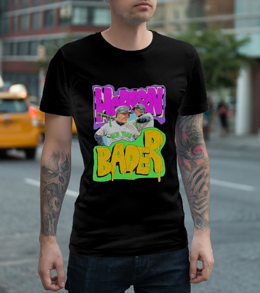 Harrison Bader New York Baseball Player T-Shirt