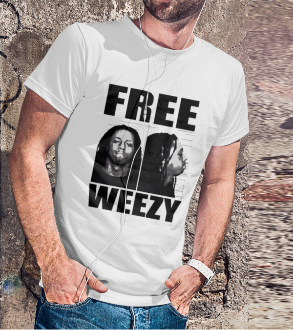 Jeff Hardy Free Weezy Mugshot Image T-Shirt