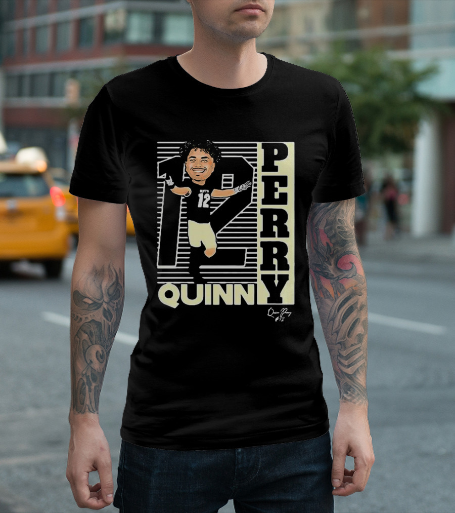 Quinn Perry Number 12 Signature T-Shirt