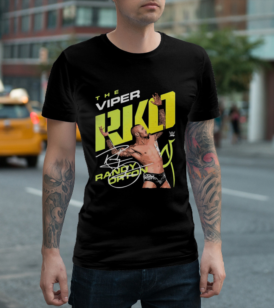 The Viper RKO Randy Orton WWE Pose T-Shirt