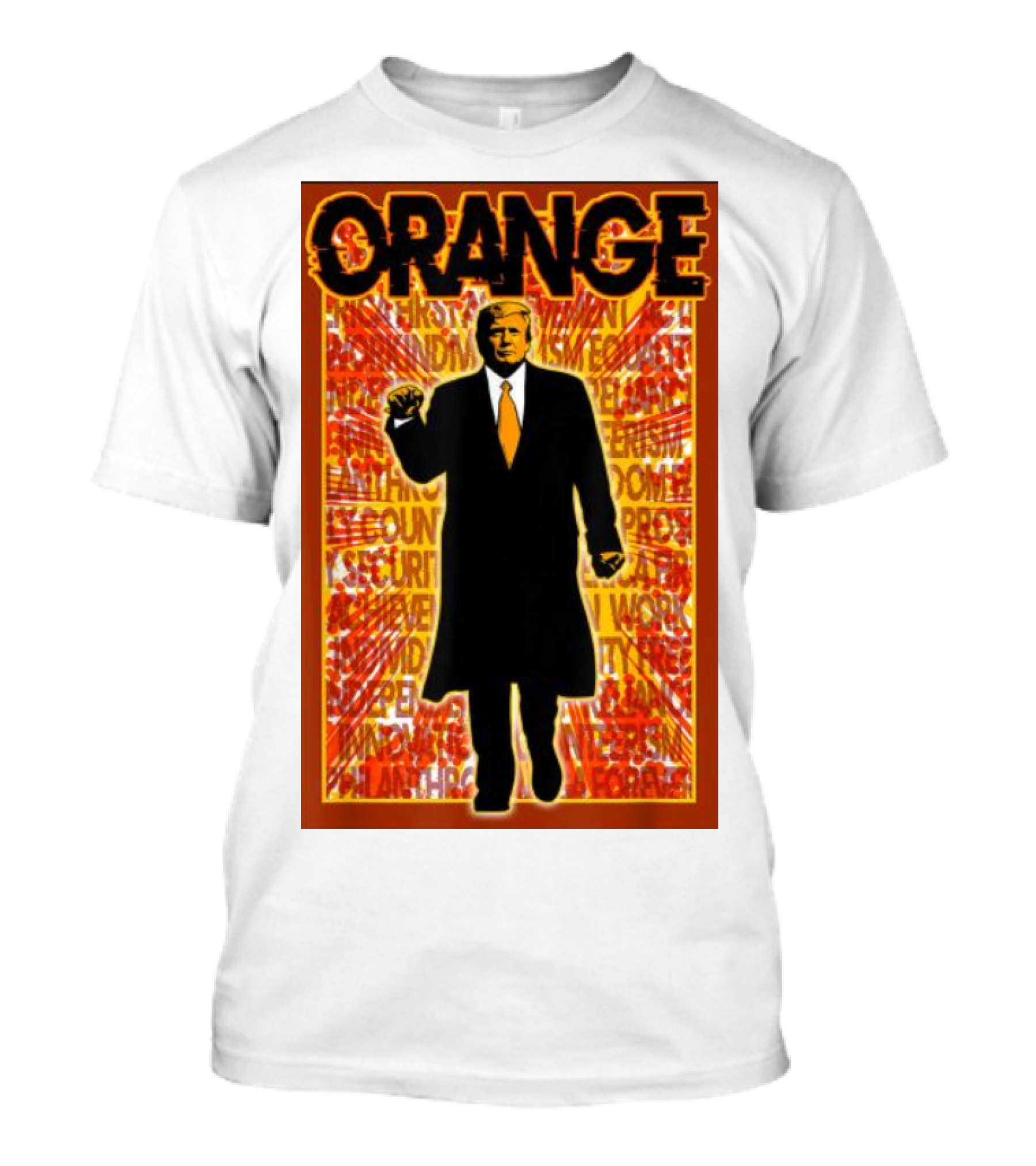 Orange President Donald Trump 2024 Iconic T-Shirt
