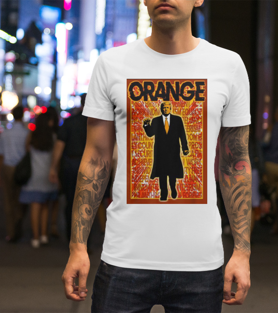 Orange President Donald Trump 2024 Iconic T-Shirt