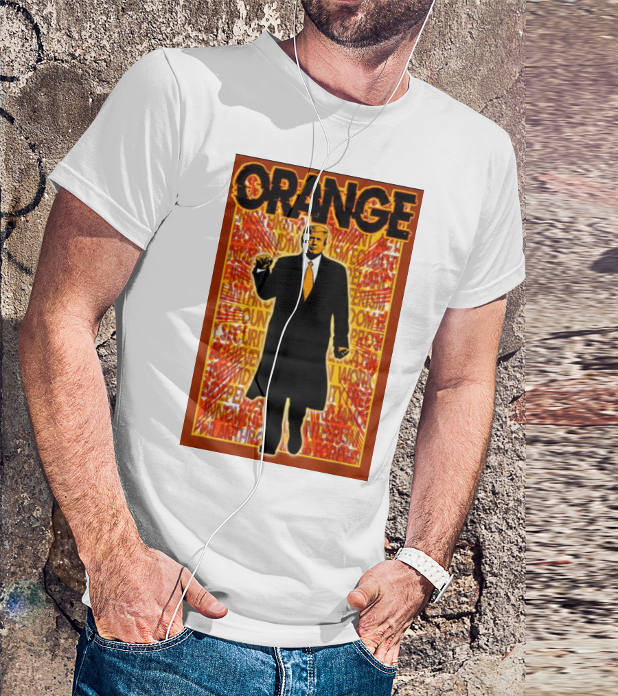 Orange President Donald Trump 2024 Iconic T-Shirt
