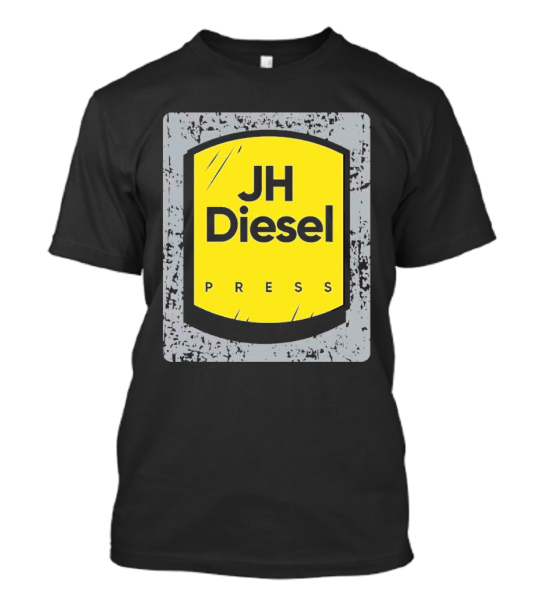 JH Diesel Press Yellow Emblem T-Shirt