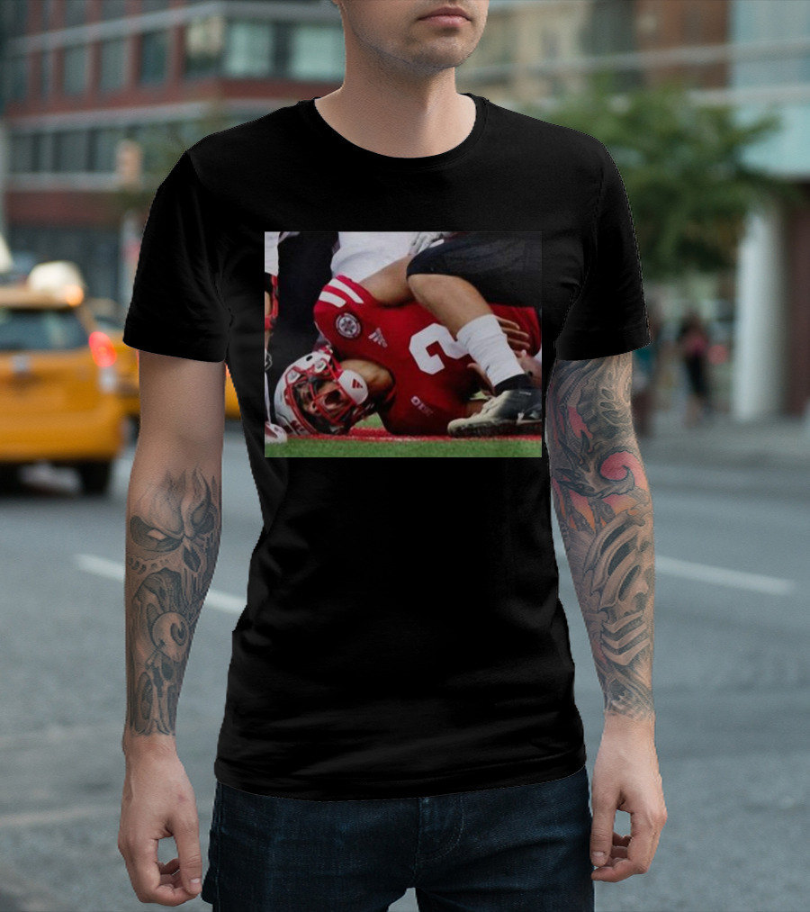 Nebraska Skers Chargers Trolling Football Moment by Cu T-Shirt