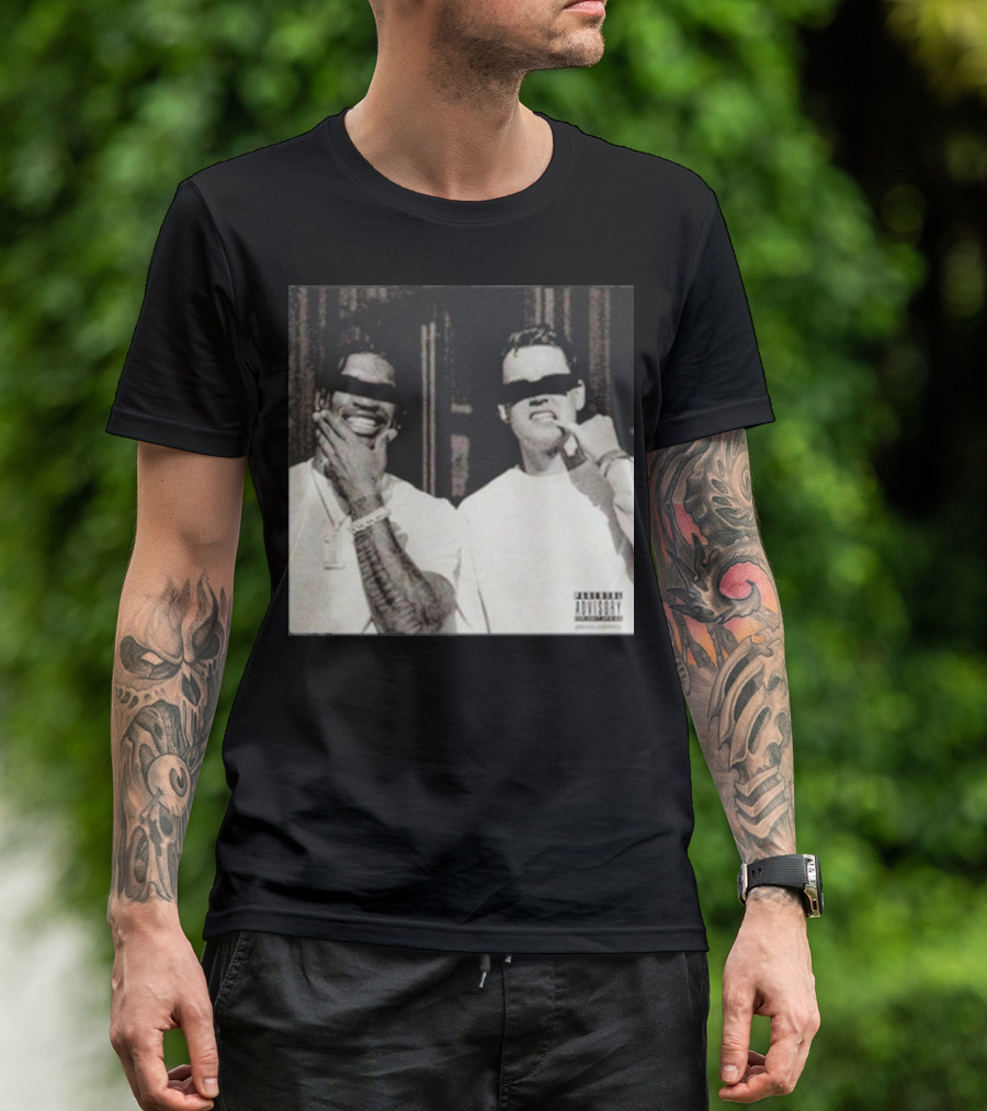 Bengalsgraphics They Are Burning All The Witches So Light Me Parental Advisory Duo With Black Bars T-Shirt