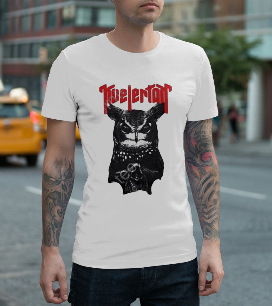 Kvelertak Krøterveg Owl Metal Band T-Shirt