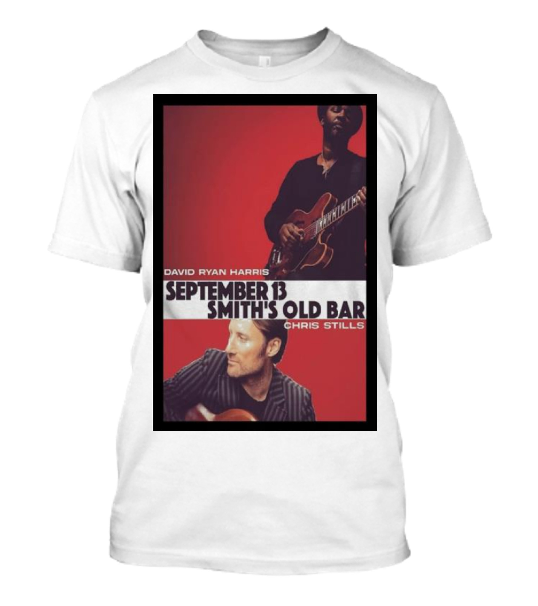 David Ryan Harris September 13 Smith's Old Bar Chris Stills T-Shirt
