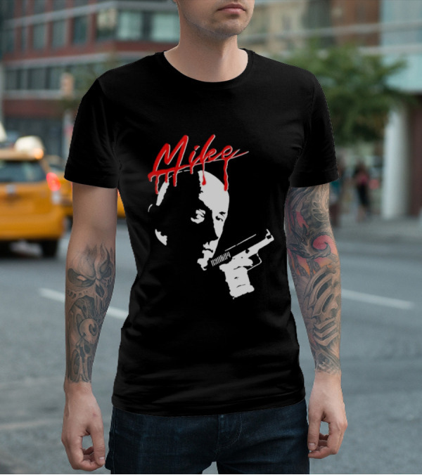 Mike Crime Noir Gunman T-Shirt