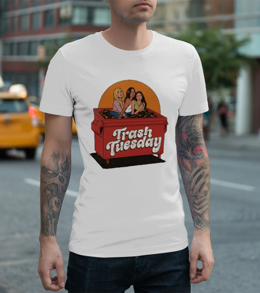 Trash Tuesday Dumpster Trio T-Shirt