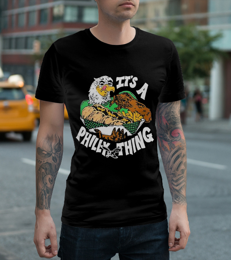 Philadelphia Eagles It's a Philly Thing Homage NFL X Guy Fieri's Flavortown T-Shirt